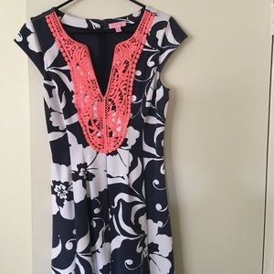 EUC Lilly Pulitzer cap sleeve dress